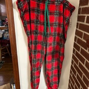 NWT Secret Treasures women’s size 3x soft fleece plaid pajama pants
